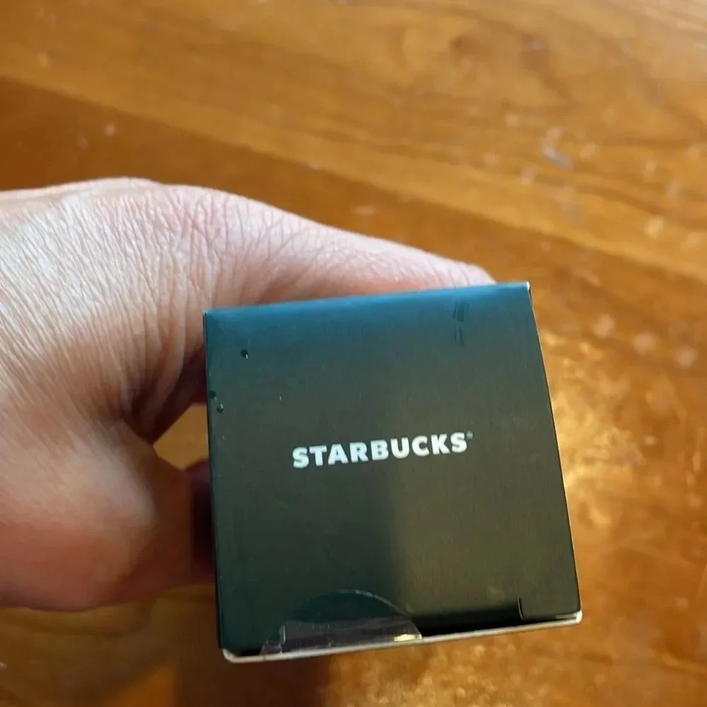 Nwt Starbucks pink cold cup ornament key chain
